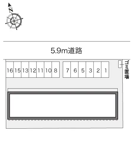 高松市木太町 月極駐車場